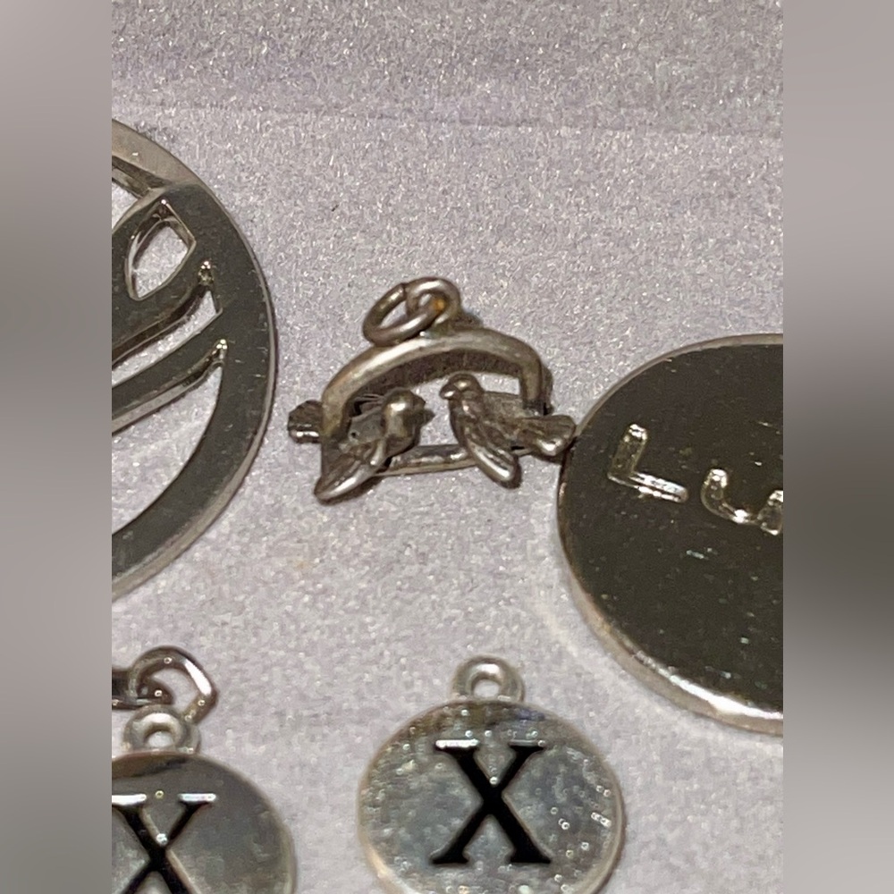 Bundle of 34 Silver Tone Charms. - Picture 9 of 9